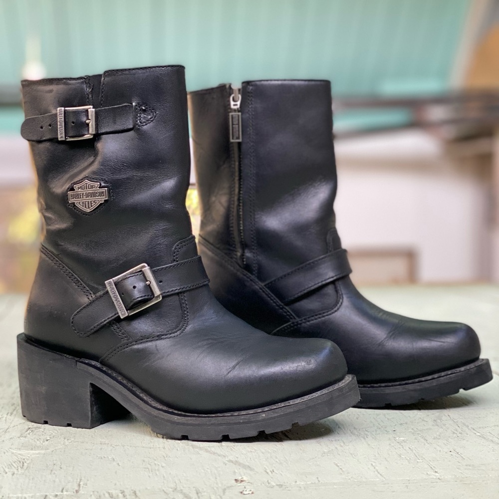 Women’s Harley-Davison Boots Size 8.